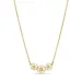 margriet ketting in verguld sterlingzilver met hanger in verguld sterlingzilver - Maggie