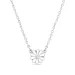 margriet ketting in zilver met hanger in zilver - Maggie