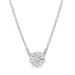 margriet ketting in zilver met hanger in zilver - Maggie