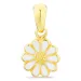 margriet hanger in verguld sterlingzilver - Maggie