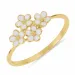 margriet ring in verguld sterlingzilver - Majse