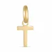 letter t hanger in 8 karaat goud