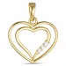 hart hanger in 9 karaat goud - Gold Collection