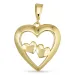 hart hanger in 8 karaat goud - Gold Collection