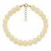 geel caledoniet armband in verguld staal - AURA