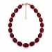 acryl ketting in verguld staal - AURA