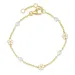 margriet parel armband in verguld sterlingzilver