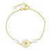 margriet parel armband in verguld sterlingzilver