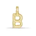 letter b hanger in verguld sterlingzilver - My Letter