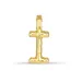 letter i hanger in verguld sterlingzilver