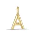 letter a hanger in verguld sterlingzilver - My Letter