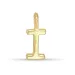 letter i hanger in verguld sterlingzilver