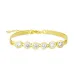 zirkoon armband in verguld messing - Eliné