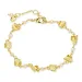 parel armband in verguld messing - Eliné