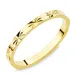 waterproof ring in verguld staal - OCEANA