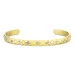 waterproof zirkoon armband in verguld staal - OCEANA