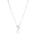 waterproof hart ketting in staal - OCEANA