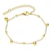 waterproof armband in verguld staal - OCEANA