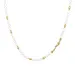 waterproof parel ketting in verguld staal - OCEANA