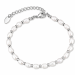 waterproof parel armband in staal - OCEANA