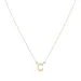 waterproof letter c ketting met hanger in verguld staal - My Letter