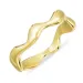 waterproof ring in verguld staal - OCEANA