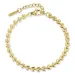 waterproof hart armband in verguld staal - OCEANA