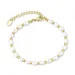 waterproof parel armband in verguld staal - OCEANA
