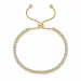 waterproof zirkoon armband in verguld staal - OCEANA