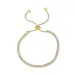 waterproof zirkoon armband in verguld staal - OCEANA