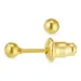 3 mm waterproof oorsteker in verguld staal - OCEANA