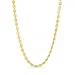 waterproof rond ketting in verguld staal - OCEANA