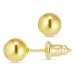 6 mm waterproof oorsteker in verguld staal - OCEANA