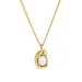 waterproof ketting in verguld staal - OCEANA
