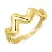 waterproof ring in verguld staal - OCEANA