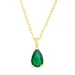 waterproof ketting met hanger in verguld staal - OCEANA
