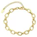waterproof armband in verguld staal - OCEANA
