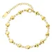 waterproof hart armband in verguld staal - OCEANA