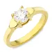waterproof ring in verguld staal - OCEANA