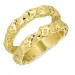 waterproof ring in verguld staal - OCEANA