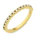 waterproof zirkoon ring in verguld staal - OCEANA