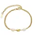 waterproof armband in verguld staal - OCEANA