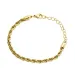 waterproof armband in verguld staal - OCEANA