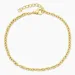 waterproof armband in verguld staal - OCEANA