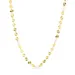 waterproof ketting in verguld staal - OCEANA