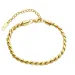waterproof armband in verguld staal - OCEANA