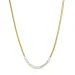 waterproof ketting in verguld staal - OCEANA