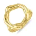 waterproof oorbellen in verguld staal - OCEANA