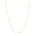 waterproof parel ketting in verguld staal - OCEANA