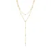 waterproof ketting in verguld staal - OCEANA